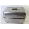 Image 4 : (2) Large Metal Roasting Pans