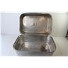 Image 5 : (2) Large Metal Roasting Pans