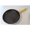 Image 4 : (3) Non Stick Frying Pans w/Wooden Handles (have scratches)
