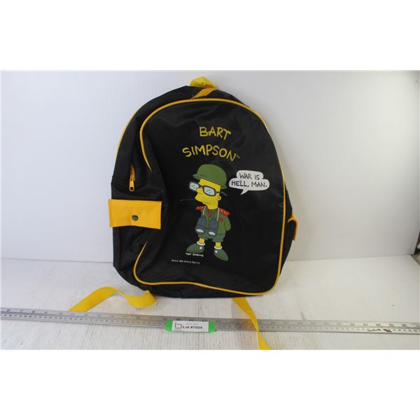 1990 Bart Simpson Backpack