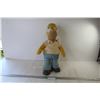 Image 1 : Homer Simpson Stuffed Toy on Stand