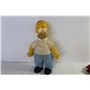 Image 3 : Bart & Homer Simpson - Side Show Bob Stuffed Toys
