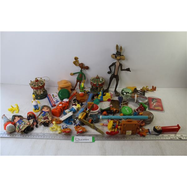 Assortment of Small Toys