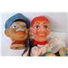 Image 3 : (8)Vintage Rubber Headed Puppets