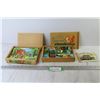 Image 1 : Vintage Wooden Picture Cubes - Wooden Puzzles in Box
