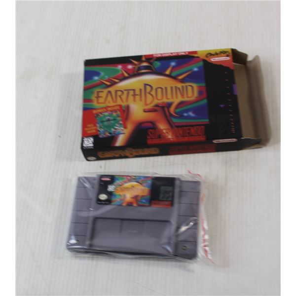 Earth Bound Nintendo Game - Not Authenticated