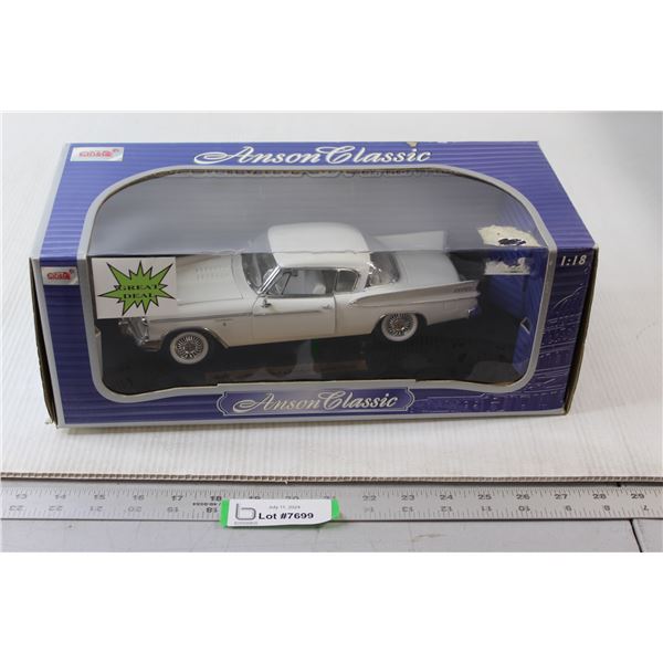 1957 Studebaker Golden Hawk Die cast Car - Scale 1:18