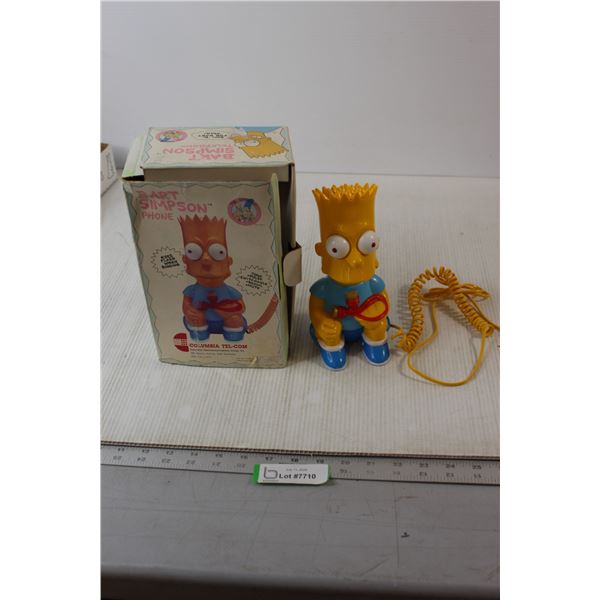 The Simpsons Bart Telephone - Untested