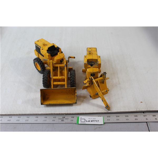 (2) John Deer Industrial Wheel Loaders As is
