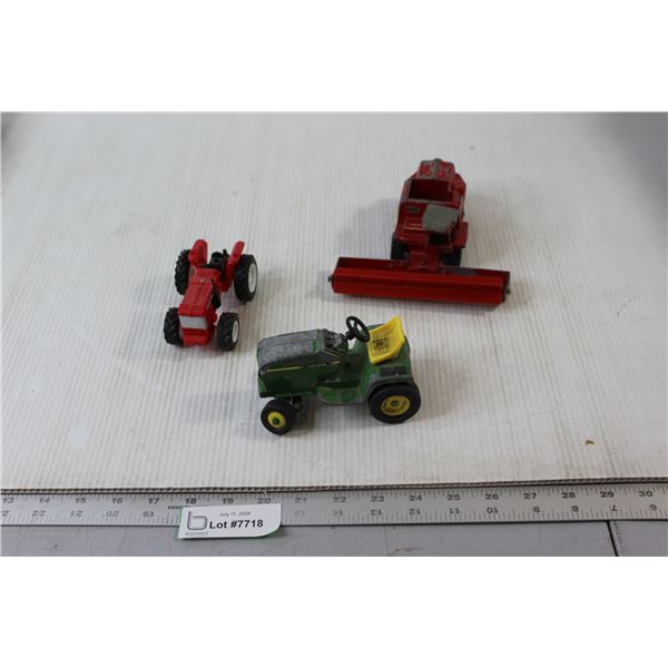 (3) Farming Vehicle Toys
