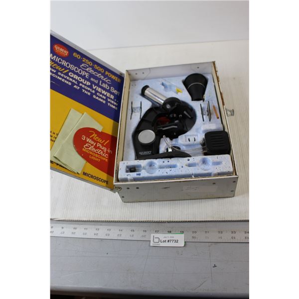 Gilbert Microscope & Lab Set - As Is