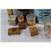 Image 2 : Empty Tins & Tiny Glass Jars