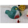 Image 2 : Vintage Toys - Toy Train, Toy Camera, Singing Bird, Ringing Apple