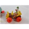 Image 3 : (2) Fisher Price Toys - Jalopy, Turtle