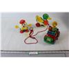 Image 1 : (3) Vintage Toys - Sesame Street, Pully Duck, Pully Humpty Dumpty