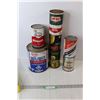 Image 1 : (7) Automotive Liquid Tins - 1 Filled