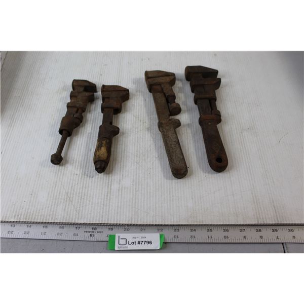 (4) Monkey Wrenches