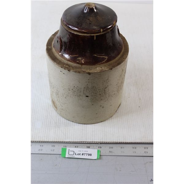 Antique Stoneware Pottery Jug