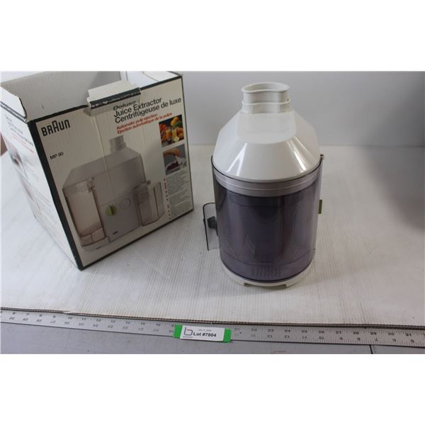 Braun Deluxe Juice Extractor - Untested