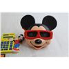 Image 6 : Assorted Mickey Mouse Merch - Calculator Doesn't Work, Madame Alexander Sealed McDonald's Toy