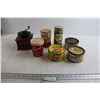 Image 1 : Assorted Vintage Product Containers, Coffee Grinder