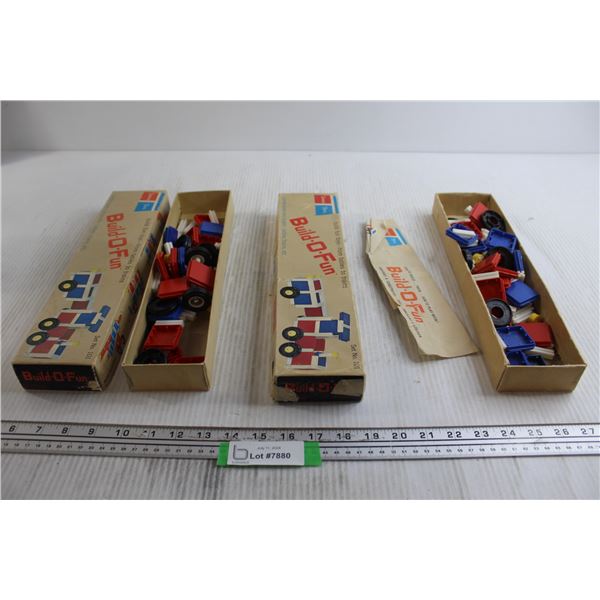 (2) Tupper Toys Build-O-Fun Kits - As Is