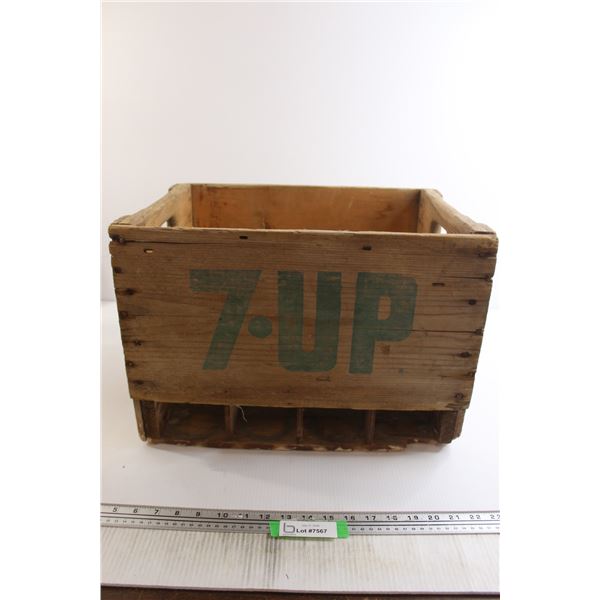 Wooden 7Up Crate
