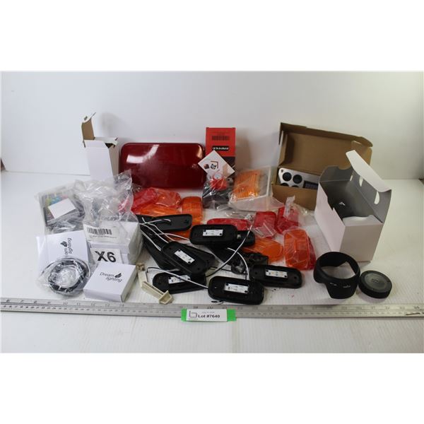 Camper Lighting - Battery Switch - Nikon Lense Caps - Misc. Items