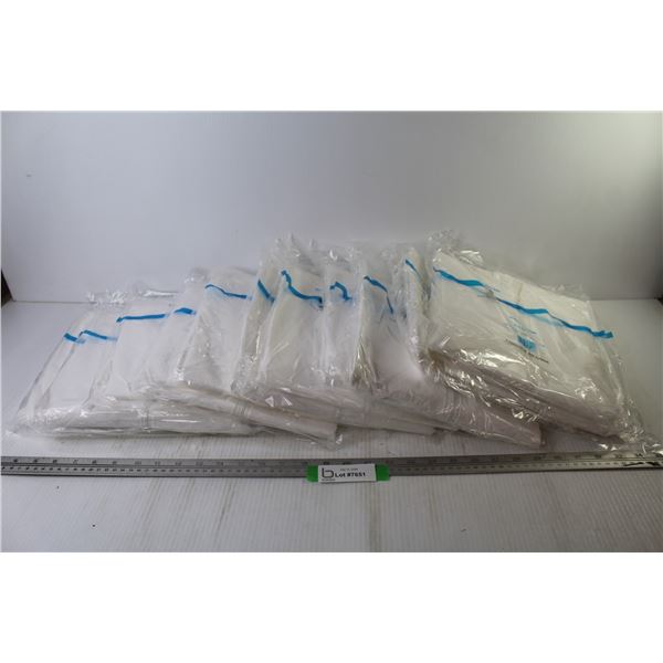 (12) Hooded Safety Clothing w/Elastic Wrists (NIB)