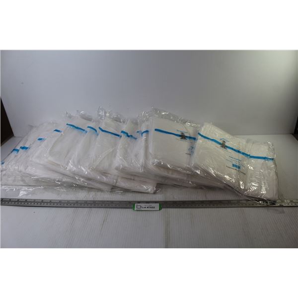 (13) Hooded Safety Clothing w/Elastic Wrists (NIB)