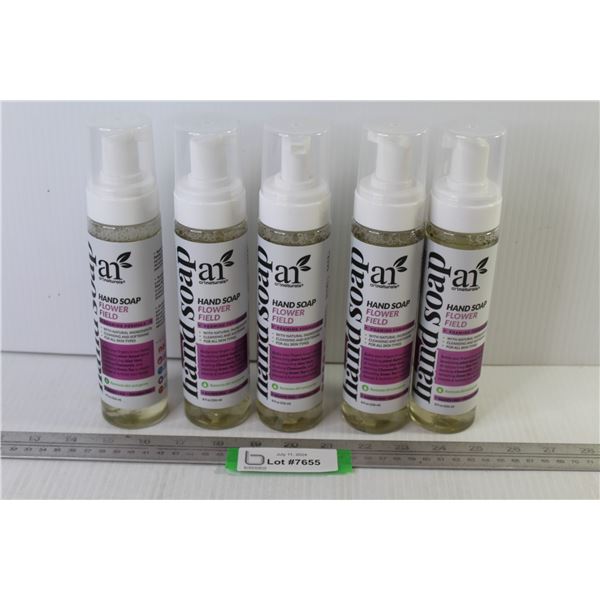 (5) 8 fl oz Containers of Hand Soap