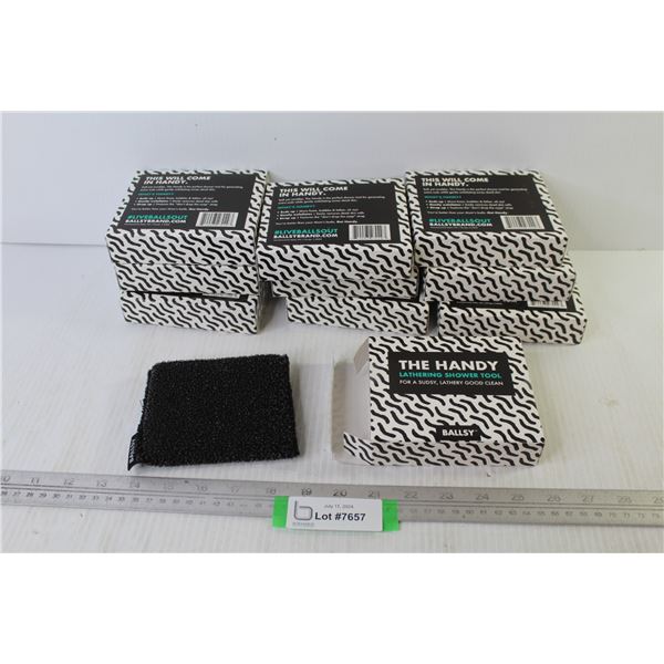 (10) Ballsy Brand - Shower Scrubbies