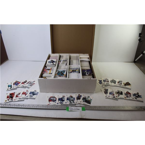 Large Assortment of NHL Hockey Player Trading Cards (2005-07)