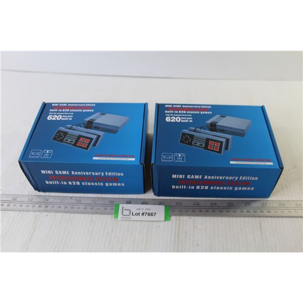 (2) Mini Games Anniversary Systems (NIB)