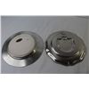 Image 5 : (2) Riskin Pewter Plates (9 1/2")