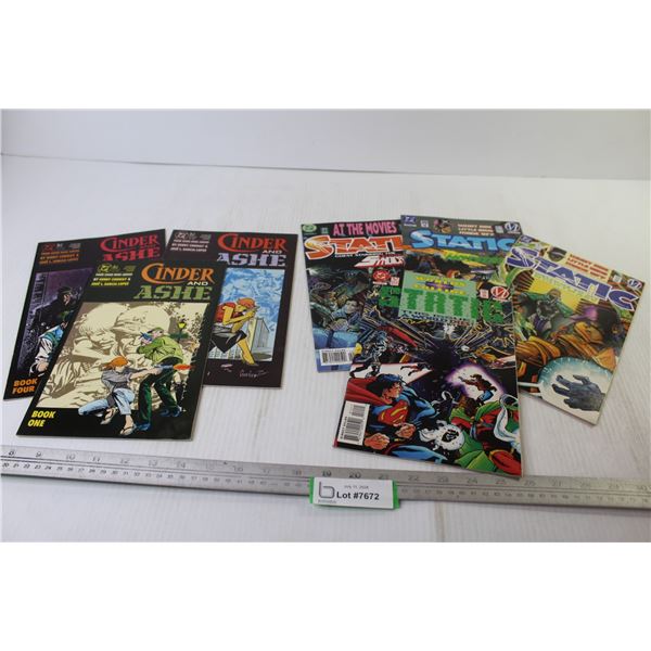 (7) DC Comics - Cinder & Ash - Static