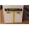 Image 1 : *Wooden Alberta 100 Anniversary Lawn Sign