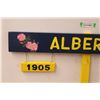 Image 2 : *Wooden Alberta 100 Anniversary Lawn Sign
