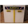 Image 4 : *Wooden Alberta 100 Anniversary Lawn Sign