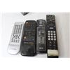 Image 2 : Phillips VHS Player (not working) - Citizen DVD Player (working) - (4) Remotes - (3) VHS Tapes