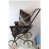 Image 4 : (3) Dolls & Old Doll Stroller
