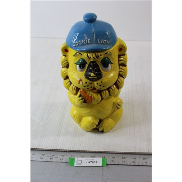 Lion Cookie Jar