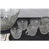 Image 3 : Punch Bowl, Spoon & (8) Cups