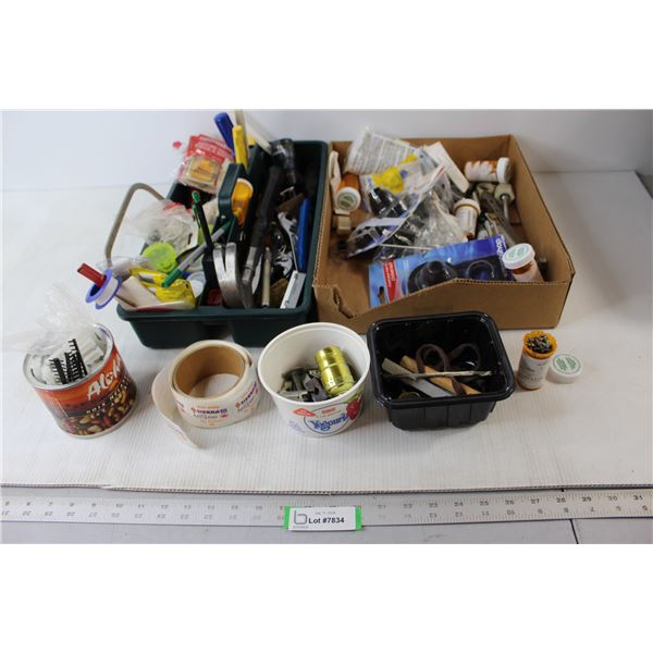 Assorted Hardware & Tools