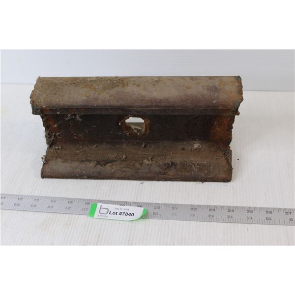 12" Chunk of Railway Track