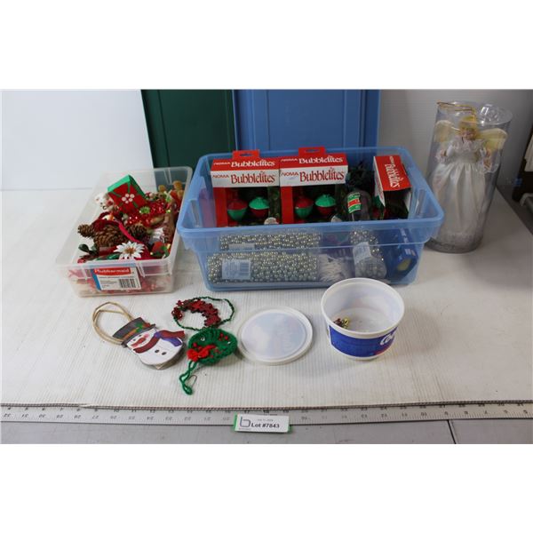 Assorted Christmas Decorations