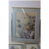 Image 2 : (3) Pictures in Frame - 20 1/2" x 16 1/2", (2) 8 1/2" x 10 1/2"