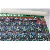 Image 3 : (2) Posters - Panicle creek - 27 1/2" x 21 1/4", Sask Roughriders - 32" x 24"