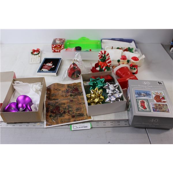 Assorted Christmas Decorations