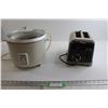 Image 1 : Rice Cooker and Toaster - Both Untested